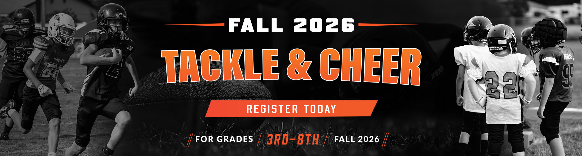 Tackle & Cheer Registration